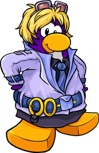 Club Penguin Dot Mascot