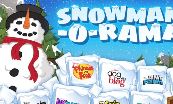 Disney Channel Snowman-O-Rama