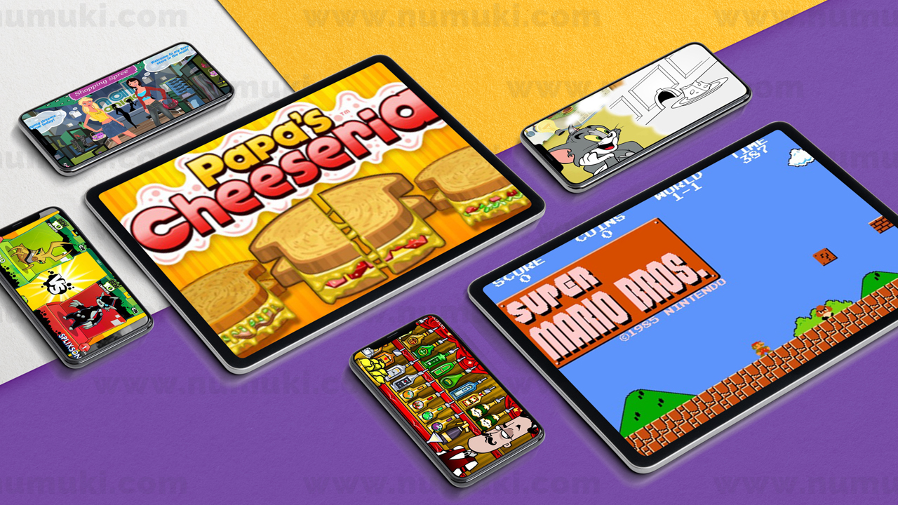 Flash Games on Mobile Banner