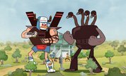 Cartoon Network's Regular Show Dimensional Drift made with Flare3D