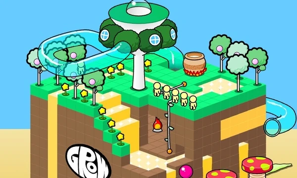 Play Grow Cube on mobile