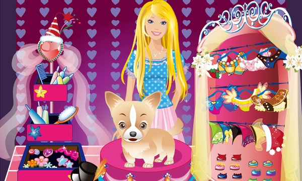 Cute Puppy Dressup - Click Jogos