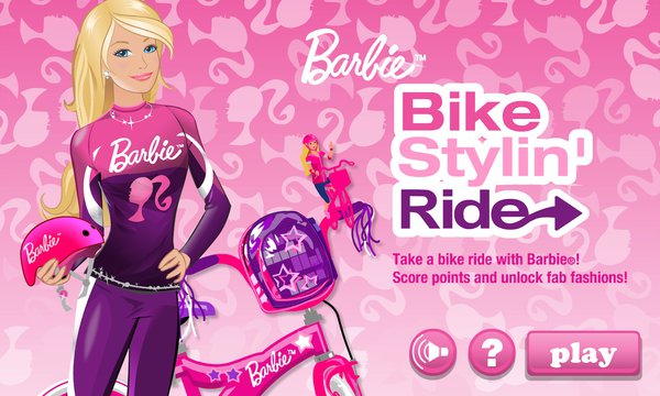 Barbie biker