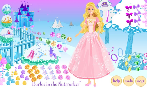 Barbie of Swan Lake: Odette Dress Up
