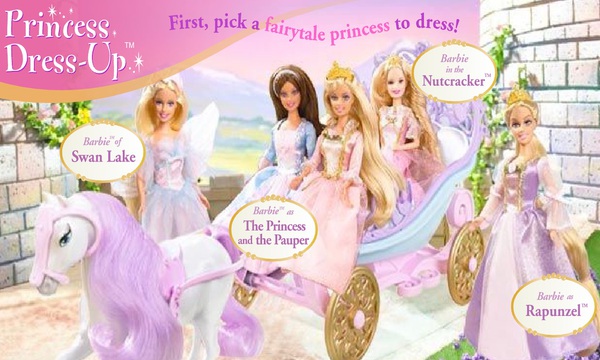 barbie games dress up