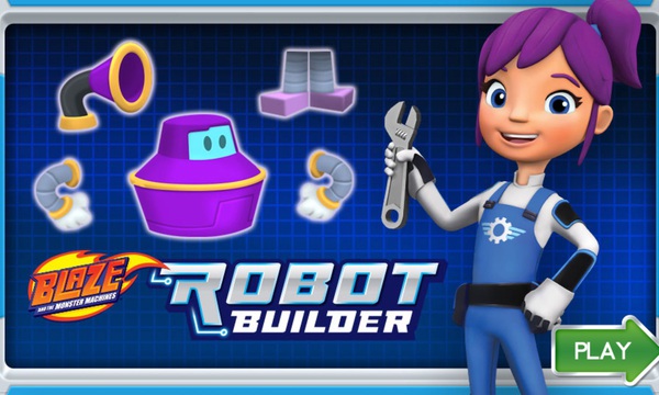 Jogo · Blaze and the Monster Machines: Robot Builder · Jogar Online Grátis