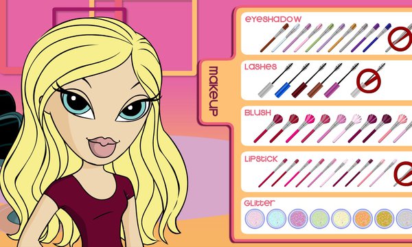 bratz games dress up