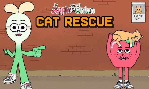 Apple & Onion: Cat Rescue game