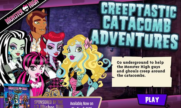 play monster high games