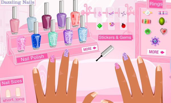 Jogo Barbie Nails Spa