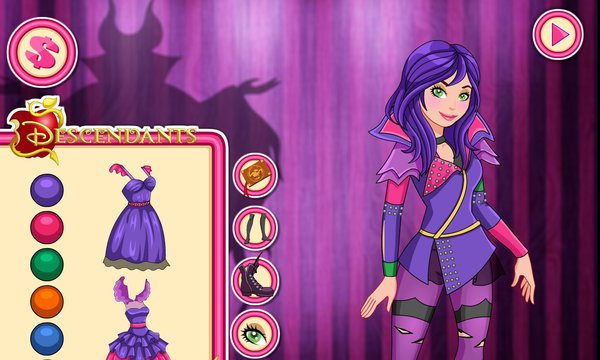 Descendants: Mal Dress Up | NuMuKi