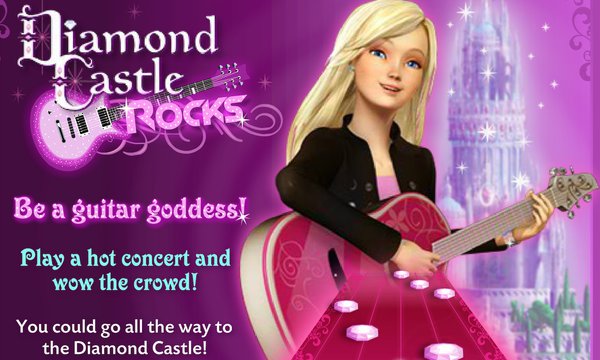 barbie and a diamond castle