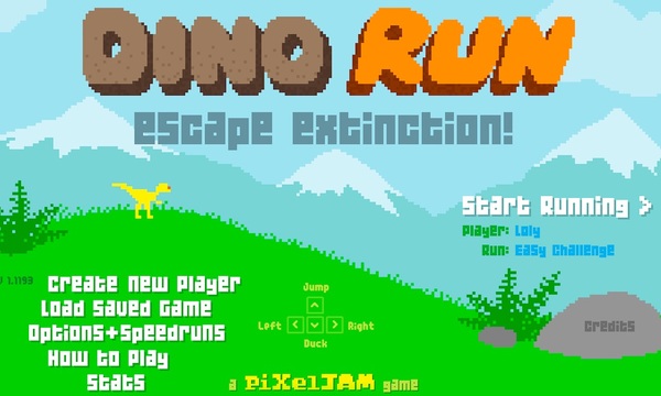 Encarne um dinossauro e escape da extinção em Dino Run - Arkade