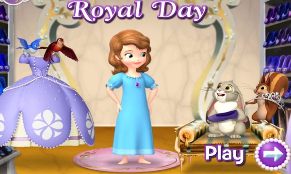 Disney Princess Sofia Makeover Video Play-Girls Games Online-Dress Up Games