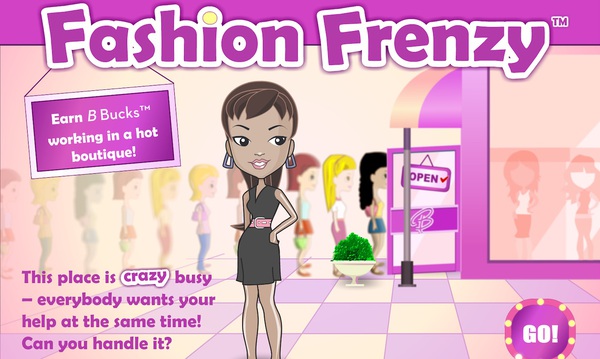 barbie girls fashion frenzy