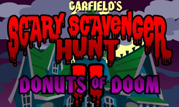 Garfield's Scary Scavenger Hunt Online Game