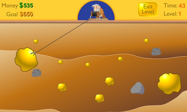 GOLD MINER HD online game