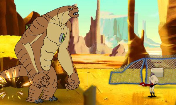 Ben 10 Alien Force: Humungousaur Giant Force | NuMuKi