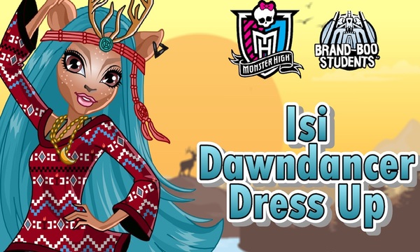 monster high dress up games