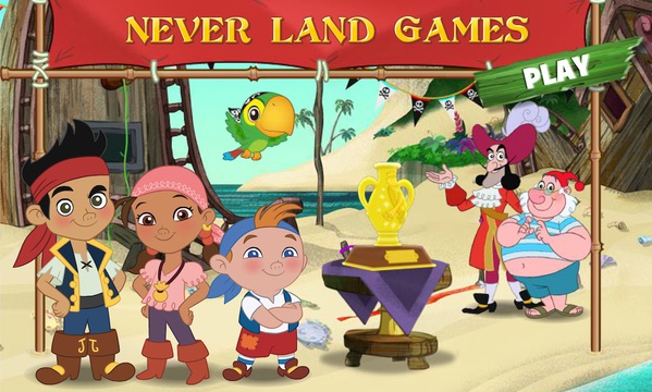 Jake and the Never Land Pirates: Never Land Games NuMuKi.