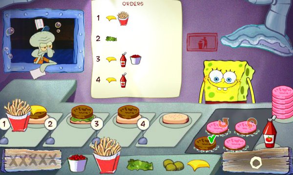 🕹️ Play SpongeBob Restaurant Game: Free Online SpongeBob SquarePants Line  Cook Burger Grill Simulation Game for Kids