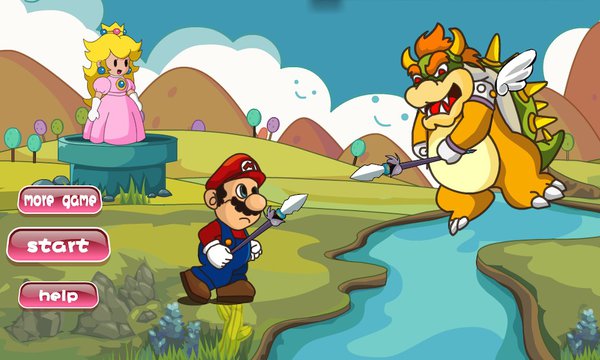 Play the Mario Protect Princess game, and help Mario protect the Princess P...