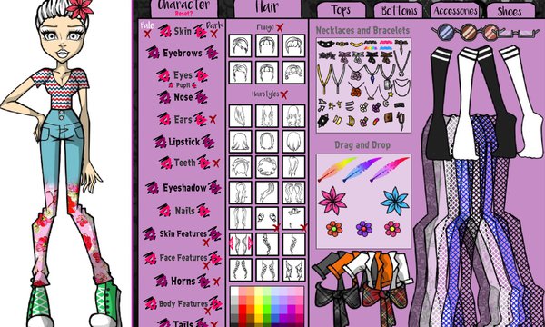 Monster High: Character Creator | NuMuKi