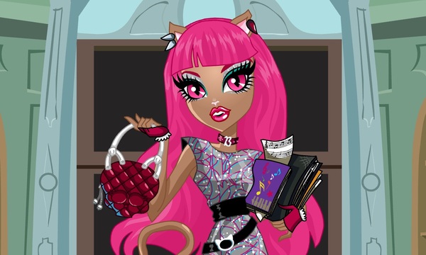 monster high dress up games