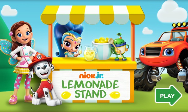 Nick Jr Lemonade Stand Numuki