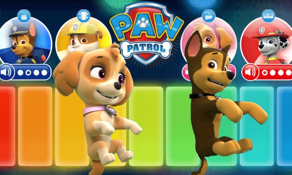 Jogo Paw Patrol Music Maker no Jogos 360