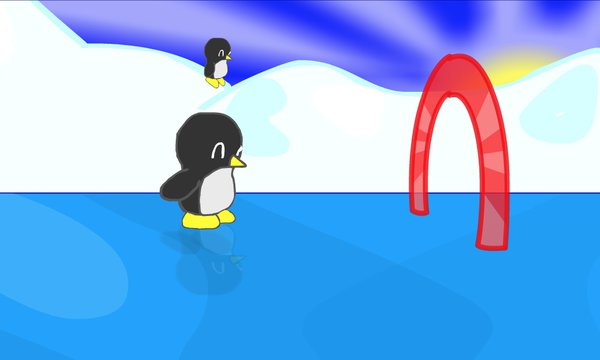 penguin ice skating game penguin ice skating game