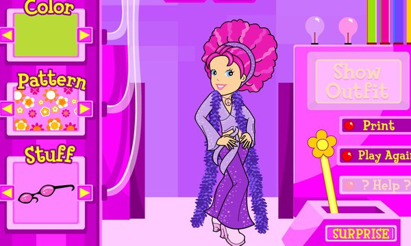 polly pocket dress up game