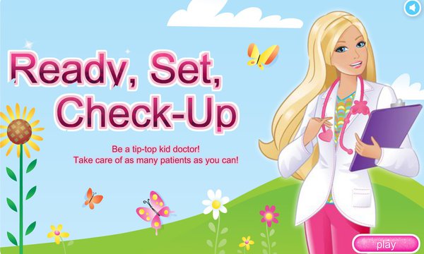 barbie doctor cartoon