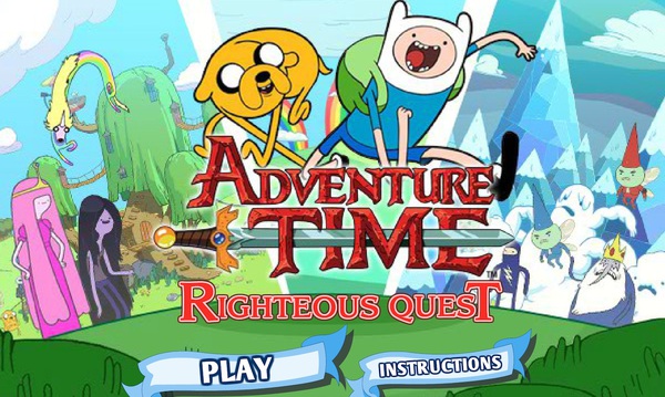 Adventure Time - Finn and Bones part 1 - Adventure Time Games