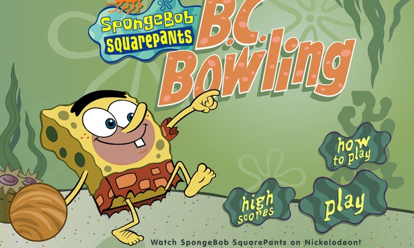 klein vrede ongebruikt SpongeBob SquarePants: B.C. Bowling | NuMuKi