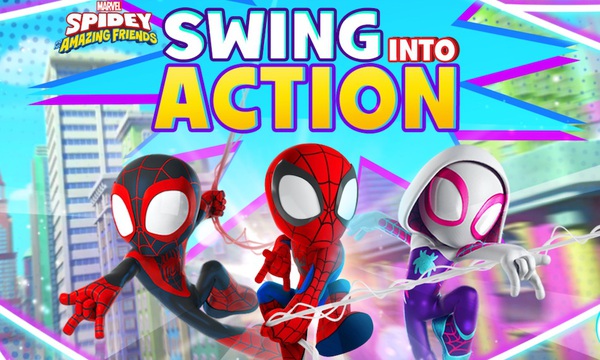Spidey and his amazing friends - online puzzle