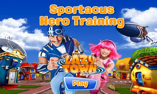 lazy town sportacus airship