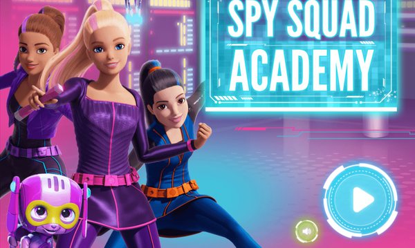 barbie games spy squad