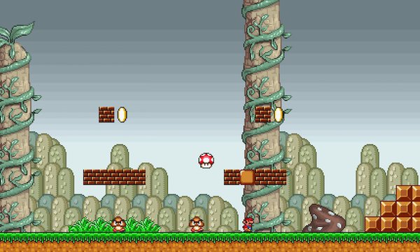 Juego Mario Bros Flash