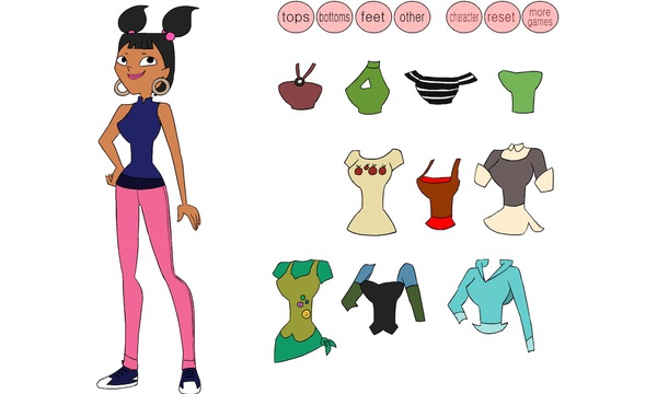 Total Drama Island: Girls Dress Up