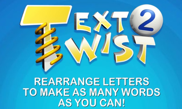 text twist 2 word game