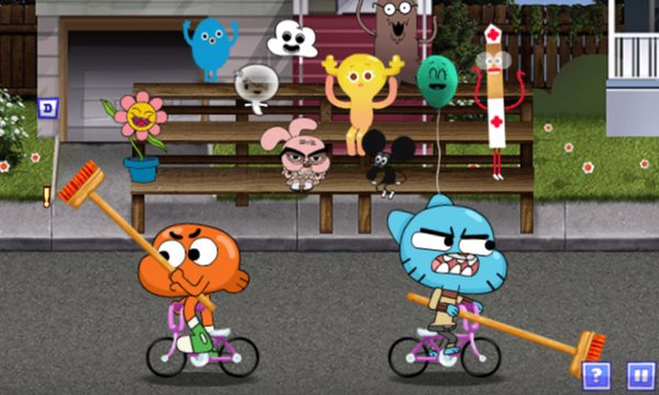 THE GUMBALL GAMES jogo online no