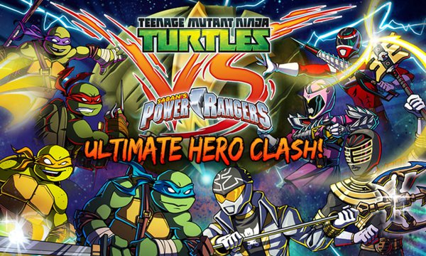 TMNT VS Power Rangers: Ultimate Hero Clash