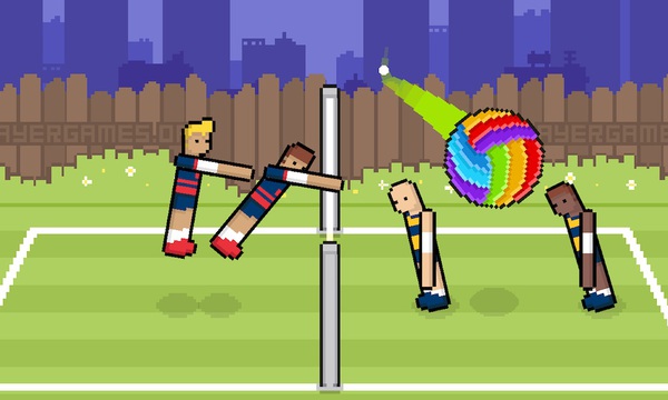 Volley Random on Twoplayergames.org - (2 PLAYER SPORT GAME) 