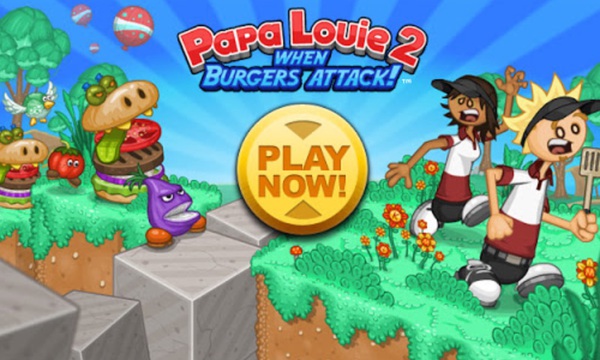 Papa Louie 2: When Burgers Attack - 🕹️ Online Game