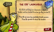 Jogo em flash de guerra de comida do Du, Dudu e Edu l Ed, Edd n Eddy in  Lunchroom Rumble 