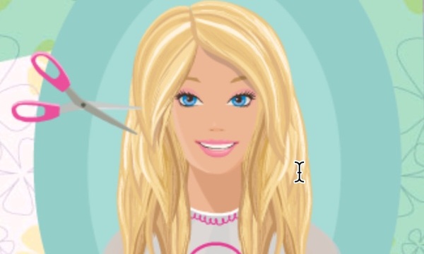 Barbie hair salon games